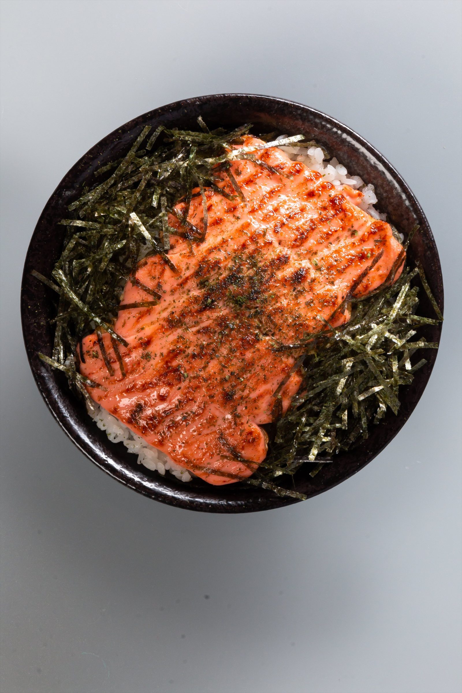 Tamago Mentai Donburi — fluffy Japanese omelette with torched mentaimayo over rice at Ramen Mob