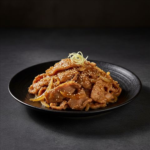 Buta shogayaki side