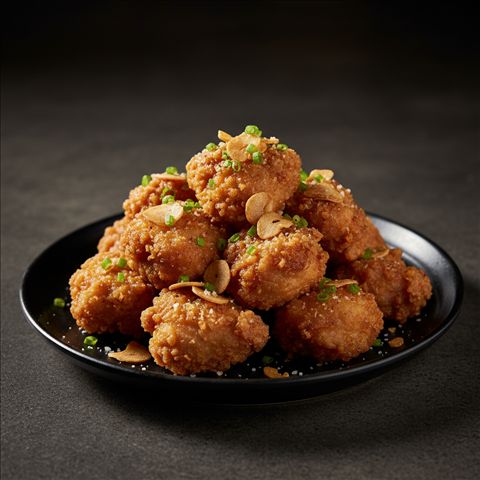 Garlic karaage