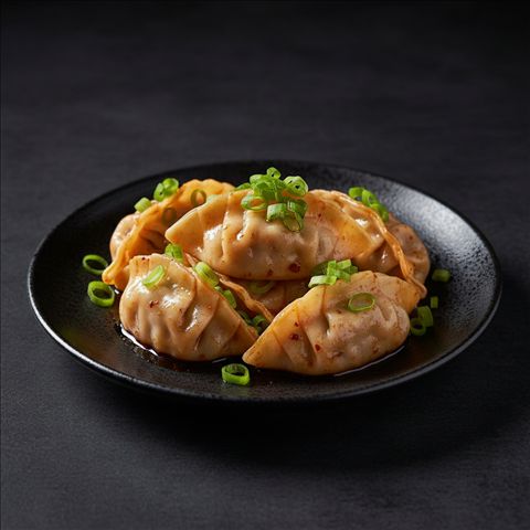 Steamed gyoza