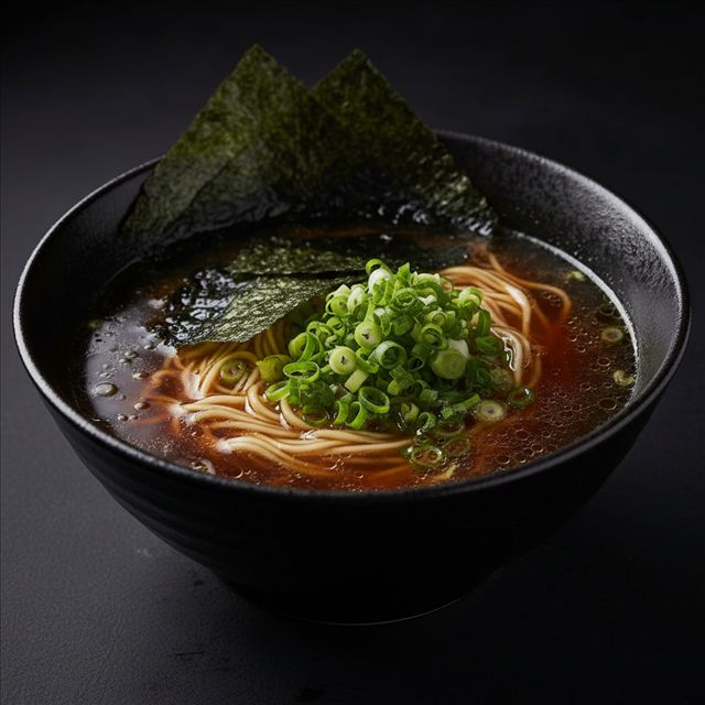 Niboshi shoyu ramen — illustrative photo