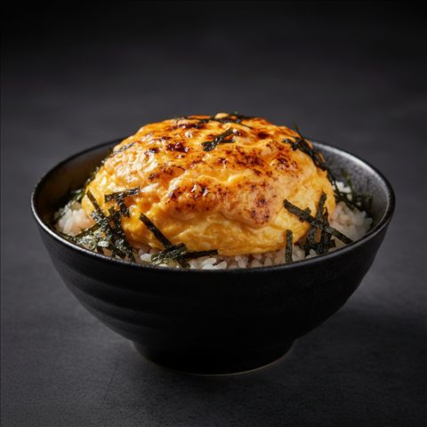 Tamago mentai donburi