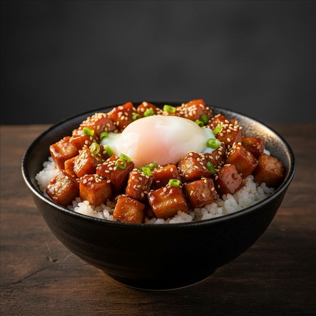 Buta bara donburi