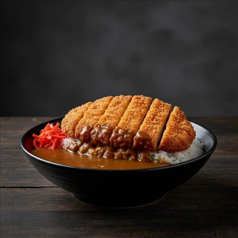 Buta katsu curry donburi