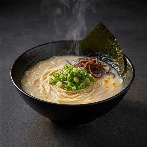 Meatless ramen