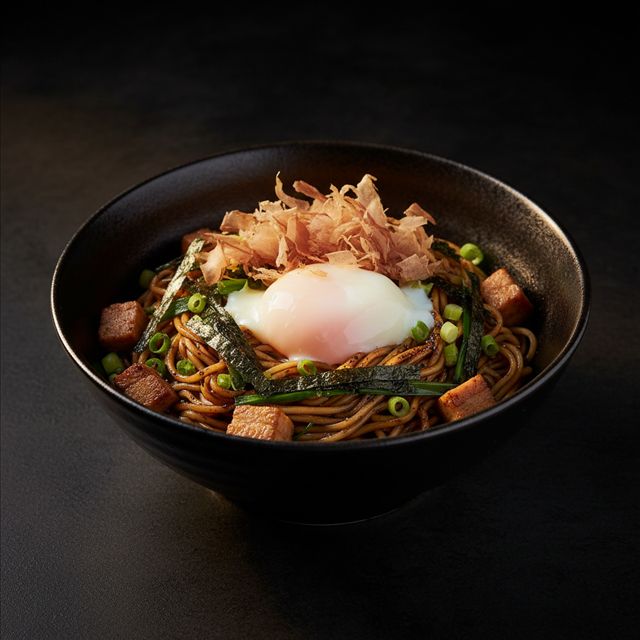 Kuro abura mazesoba