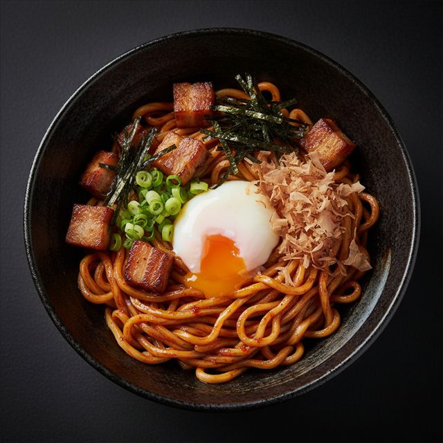 Aka abura mazesoba