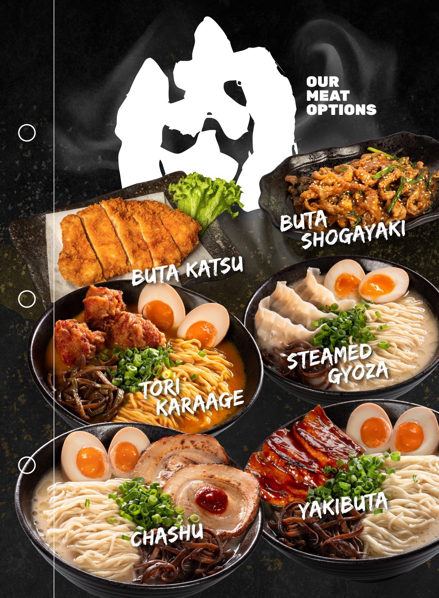 Ramen Mob menu — meat options
